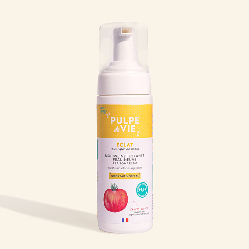 Mousse nettoyante peau neuve