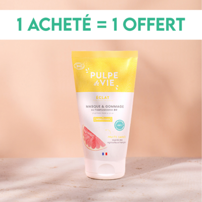 Masque gommage éclat