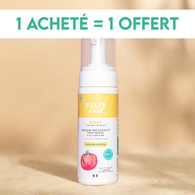 Mousse nettoyante peau neuve