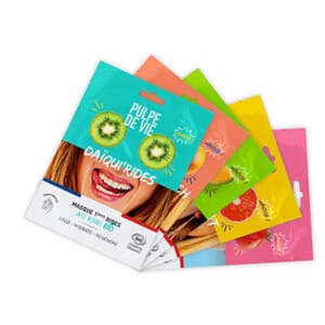 Masques en tissu de coton bio