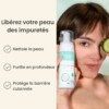 mousse nettoyante visage anti-imperfection