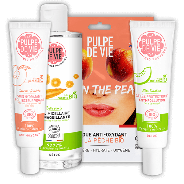 Routine de soins détox bio pour le visage