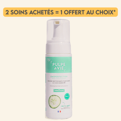 Mousse nettoyante purifiante