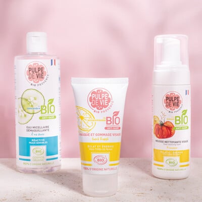 Routine de Nettoyage Visage Bio pour Peau Grasse