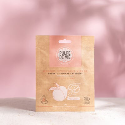 masque en tissu à la pêche