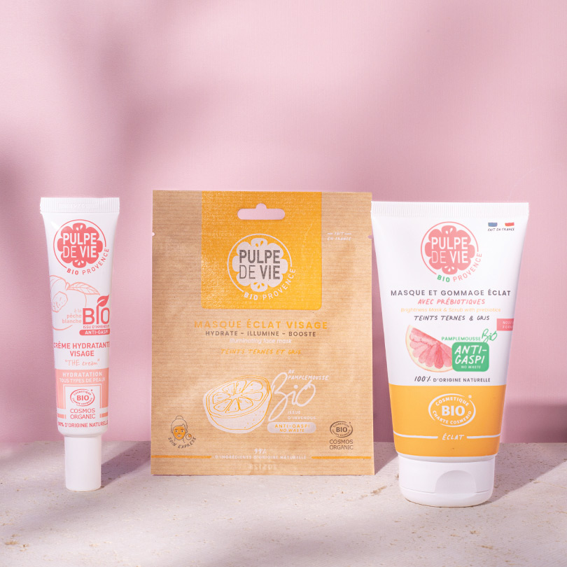 Masque & Gommage Visage Bio, Sucré Frappé