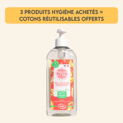 Refreshing shower gel