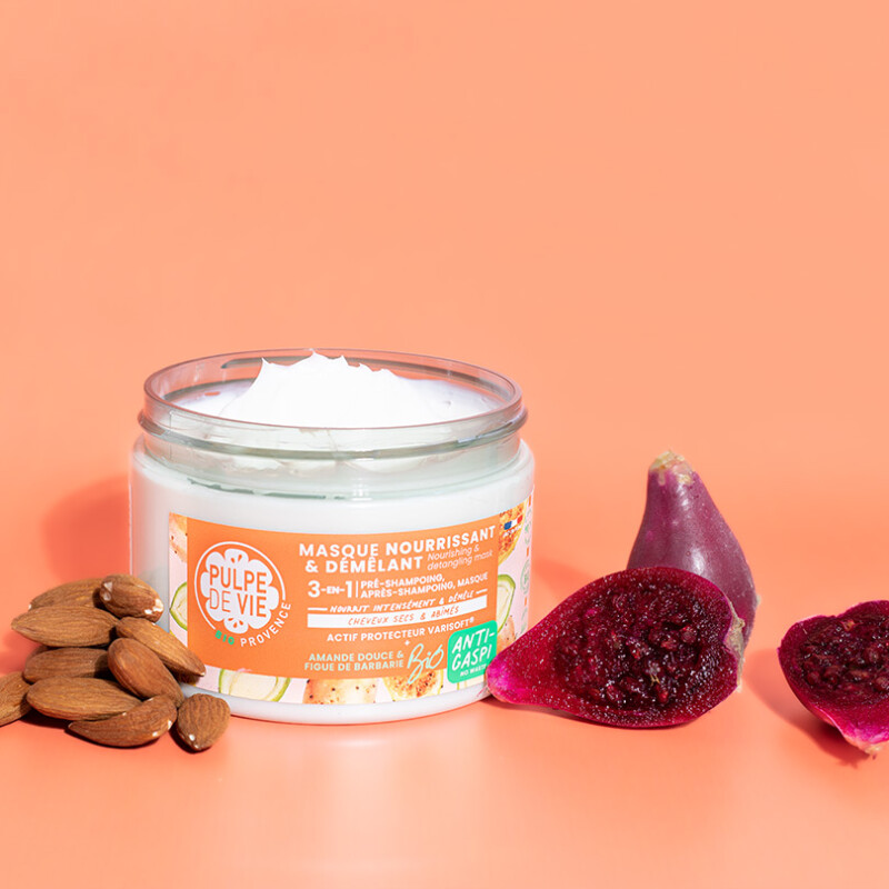 nourishing detangling mask with fig