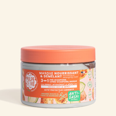 Masque cheveux 3-en-1 nourrissant et démêlant