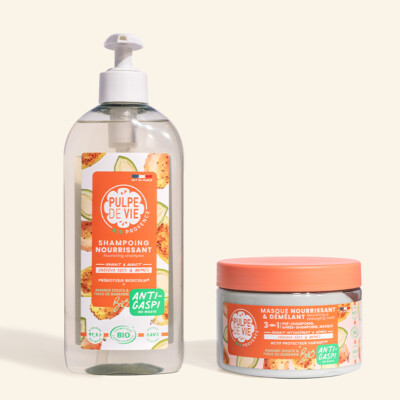 Routine cheveux secs