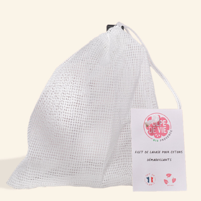 Washing net for cotton pads