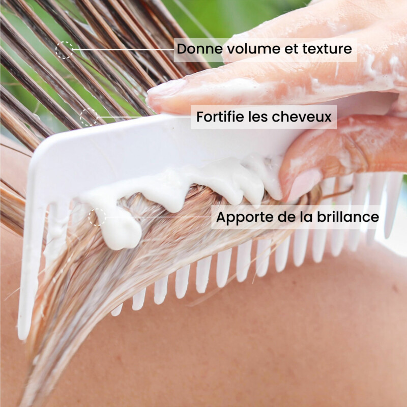 Well-made hair mask for volume and growth