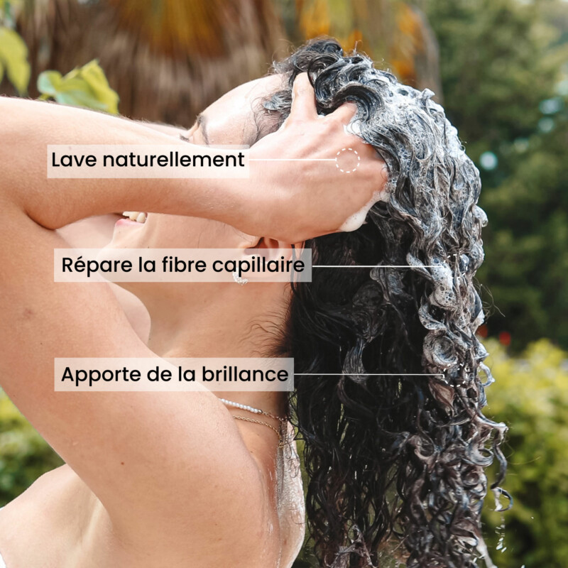 Well-made nourishing hair shampoo