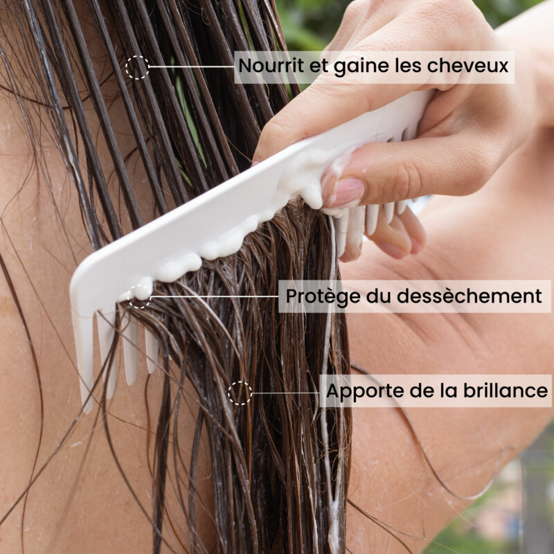 Well-made nourishing hair mask