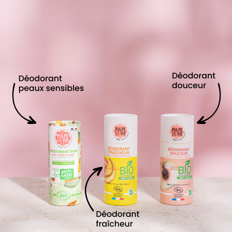 Routine déodorants solides