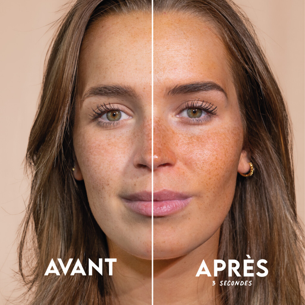 avant après soin bonne mine naturel