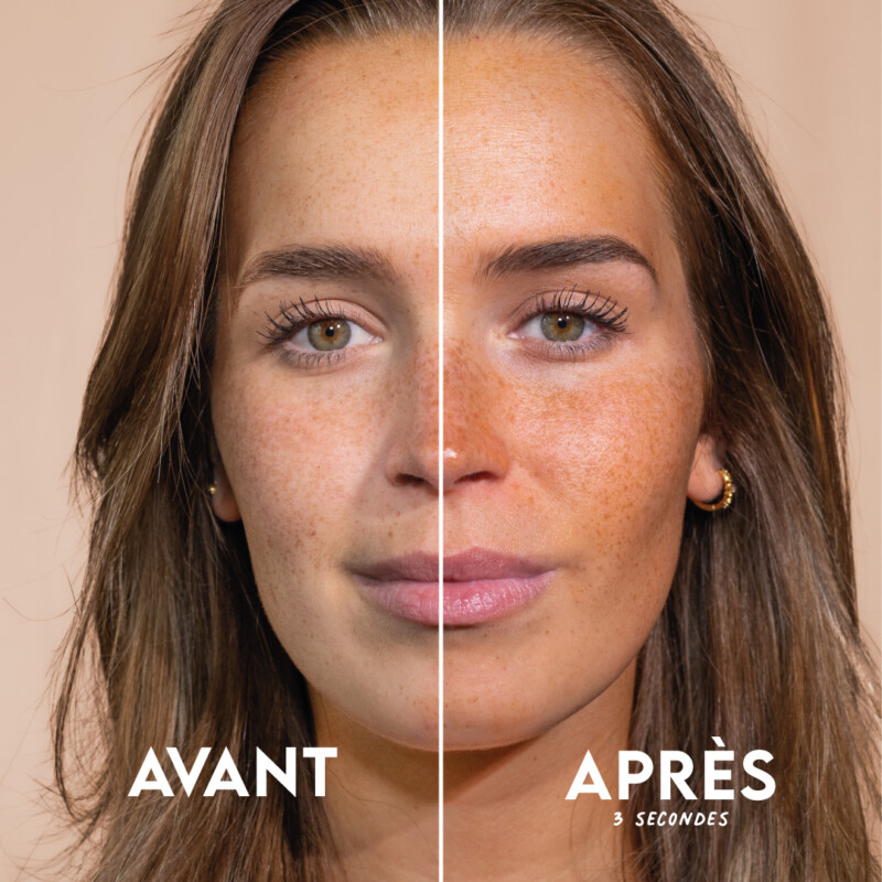 avant après soin bonne mine naturel