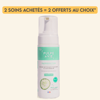 Mousse nettoyante purifiante