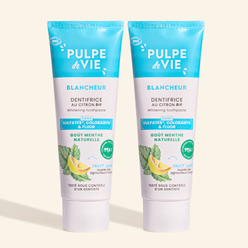 Lot de 2 Dentifrices blancheurs