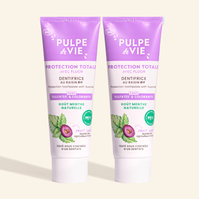 Lot de 2 Dentifrices protections